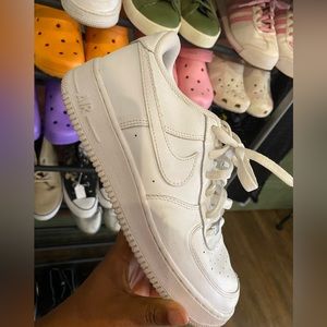 White Air Force ones